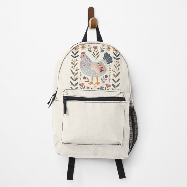 Item preview, Scandinavian Folk Art, Floral Chicken designed and sold by xiao xuans.