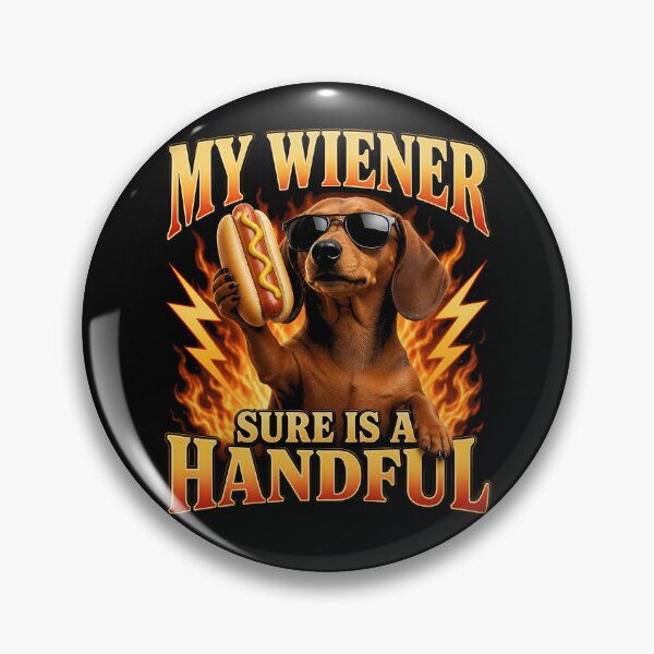 Item preview, My Wiener Sure Is A Handful Funny Men's Offensive Gear designed and sold by DynamicDesign.