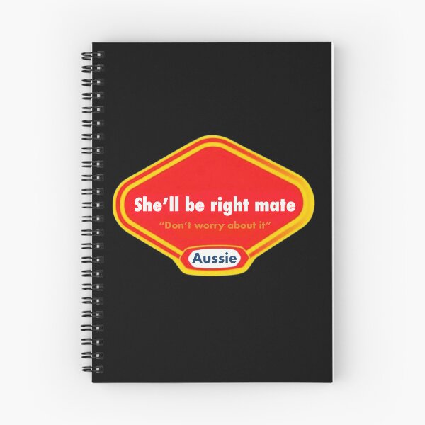 Item preview, She'll Be Right – Classic Aussie Attitude Sticker designed and sold by CrazyAlpaca101.