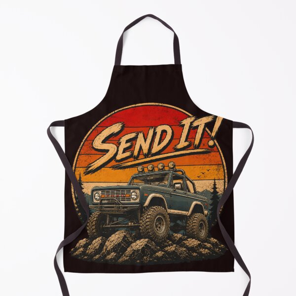 Item preview, Rock Crawler Off Road Truck Style T-Shirt Vintage Sunset Bronco Graphic designed and sold by BlueLineLAX.