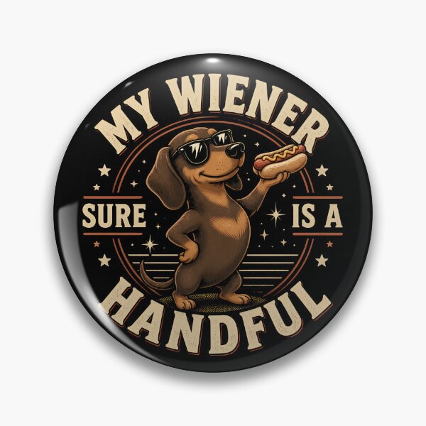 Item preview, My Wiener Sure Is A Handful Funny Men's Offensive Gear designed and sold by DynamicDesign.