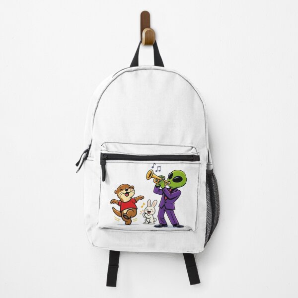 Item preview, Cosmic Jam – Otter, Rabbit & Alien Band designed and sold by Dogandesighn.