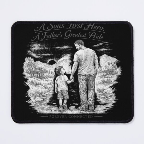 Item preview, Father and Son – A Son's First Hero, A Father's Greatest Pride T-Shirt designed and sold by Atharva-threads.