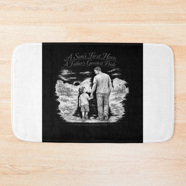 Item preview, Father and Son – A Son's First Hero, A Father's Greatest Pride T-Shirt designed and sold by Atharva-threads.