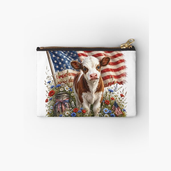 Item preview, Patriotic Farm Cow designed and sold by PetalGarden.