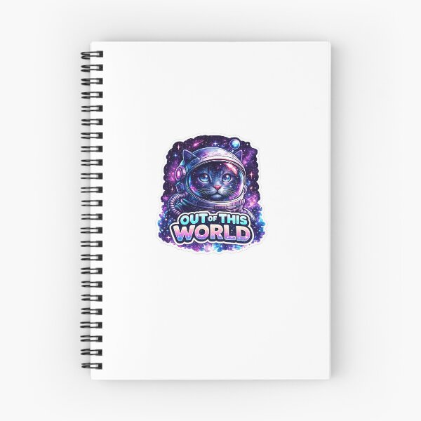 Item preview, Cosmic Cat Astronaut Sticker | Out of This World | Galaxy Space Aesthetic designed and sold by Vierdos.