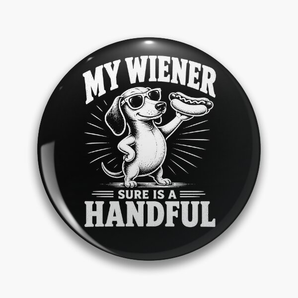 Item preview, My Wiener Sure Is A Handful Funny Men's Offensive Gear designed and sold by DynamicDesign.