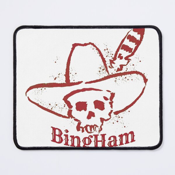 Item preview, Distressed Skull Hat Feather Emblem designed and sold by msolgray.