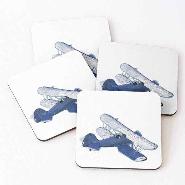 Item preview, Waco Airplane Sticker designed and sold by damonwelber.com.