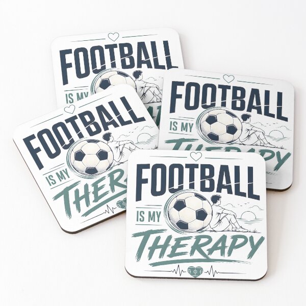 Item preview, football therapy, sports therapy, football passion, football tournament, soccer love designed and sold by TrueArtVibes.