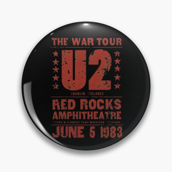 Item preview, U2s The Wars Tour Red Rocks 1983 designed and sold by OdditiesByE.