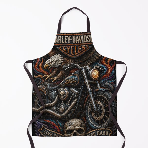 Item preview, Harley Davidson 3D Mosaic Eagle Rider designed and sold by JcAbstractArt.