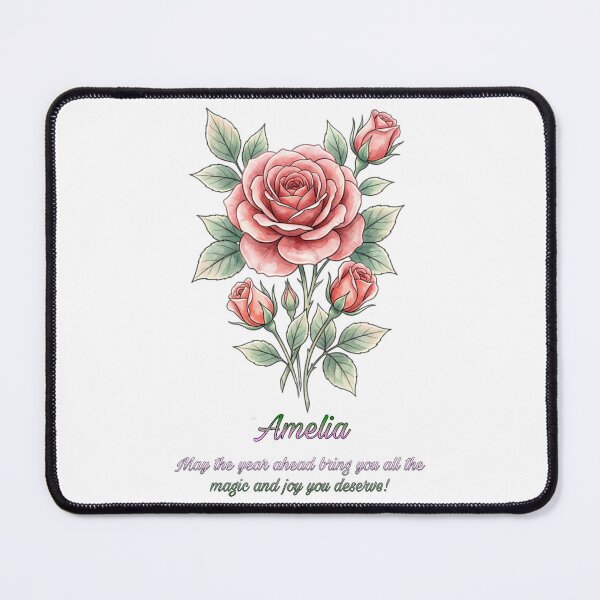 Item preview,  Amelia Rose Flower Art | Personalized Floral Gift Design? designed and sold by Bismillah-Najah.