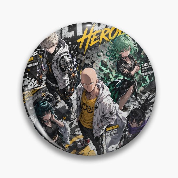 Item preview, Ultimate Hero Squad Streetwear Anime Poster | Urban Manga Action Warriors Art Print designed and sold by Dyan4.