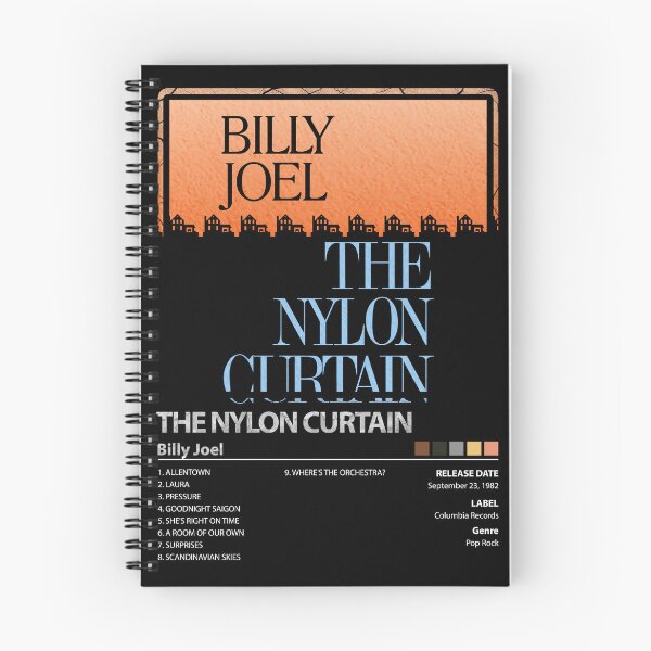 Aperçu de l'œuvre Le rideau de nylon Billy Joel créée et vendue par lankard-gallery.