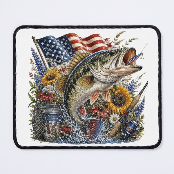 Item preview, USA Fishing Legend designed and sold by PetalGarden.