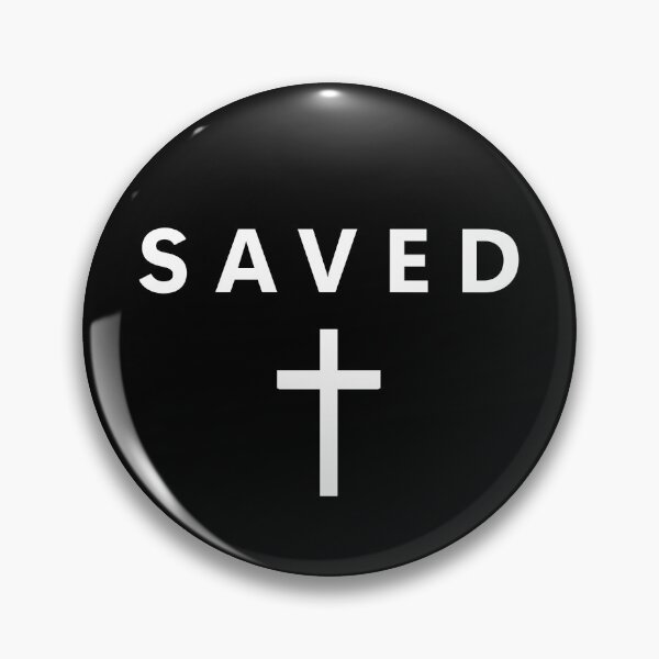 Item preview, Saved Minimalist Faith Jesus Cool Christian Gear designed and sold by DynamicDesign.
