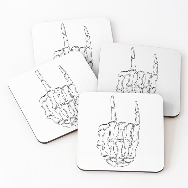 Item preview, Pocket sized devil horns designed and sold by crudeart.