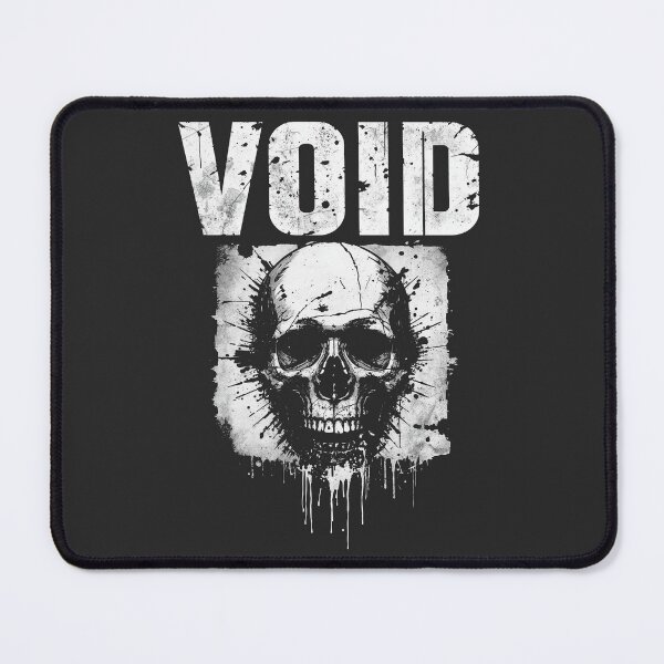 Item preview, Void Distressed Grunge Skull designed and sold by ERODED SELF.