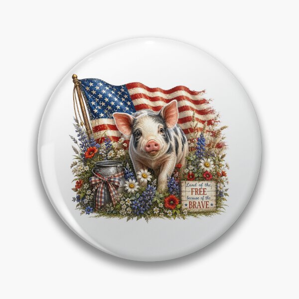 Item preview, American Farmhouse Pig designed and sold by PetalGarden.