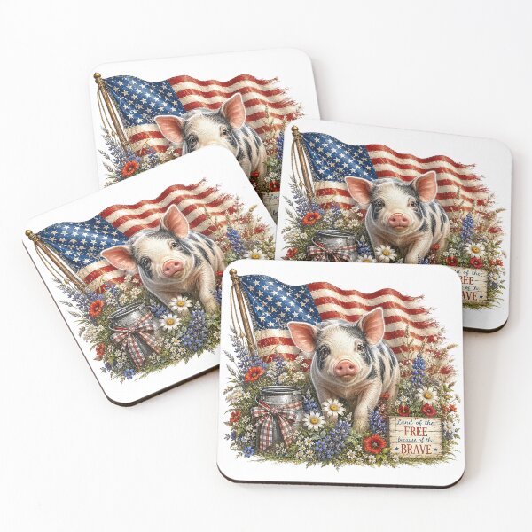 Item preview, American Farmhouse Pig designed and sold by PetalGarden.