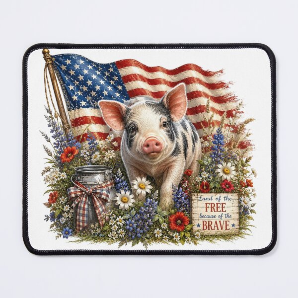 Item preview, American Farmhouse Pig designed and sold by PetalGarden.