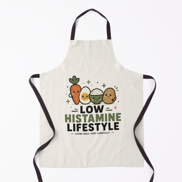 Item preview, Low Histamine Lifestyle - Living Wild Very Carefully Funny Food Sensitivity Design designed and sold by BlackSector77.