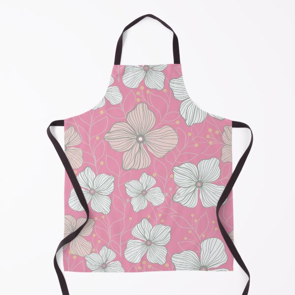 Item preview, Seamless Botanical Sketch Pattern | Minimalist Pink and Gray Line Art Floral designed and sold by abdallatigle.