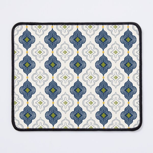 Item preview, Mediterranean Quatrefoil Tile Pattern designed and sold by Little Wimbly.
