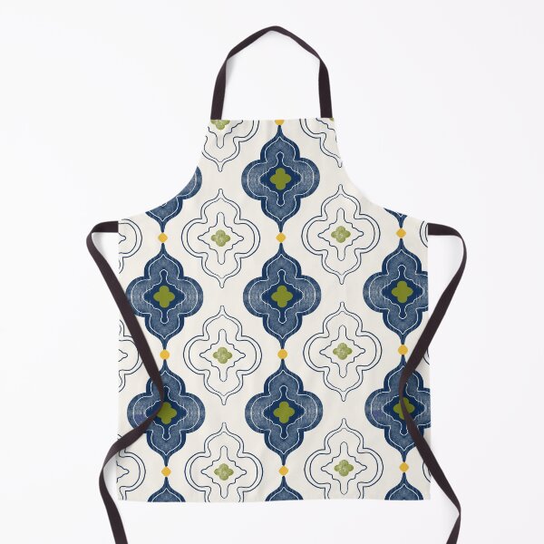 Item preview, Mediterranean Quatrefoil Tile Pattern designed and sold by Little Wimbly.