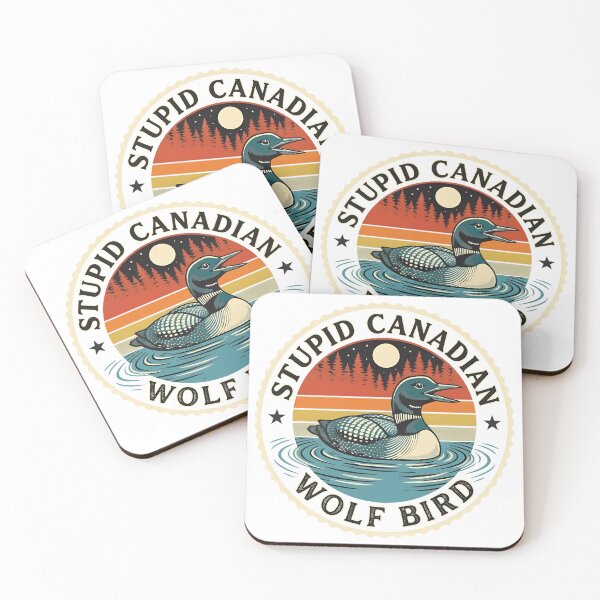 Item preview, Retro Bird on Water Emblem Country Vibe designed and sold by HumorInHues.