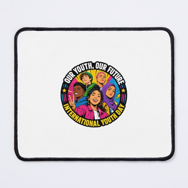 Item preview, International Youth Day Pop Art Sticker designed and sold by naruto4925.
