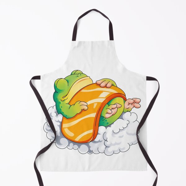 Item preview, A frog sleeping on a nigiri designed and sold by The-old-sveinn.