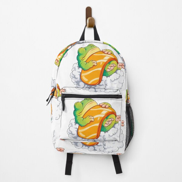 Item preview, A frog sleeping on a nigiri designed and sold by The-old-sveinn.