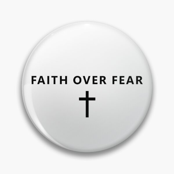 Item preview, Faith Over Fear Minimalist Faith Jesus Cool Christian Gear designed and sold by DynamicDesign.