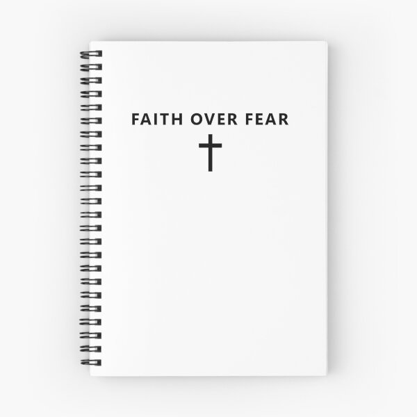 Item preview, Faith Over Fear Minimalist Faith Jesus Cool Christian Gear designed and sold by DynamicDesign.