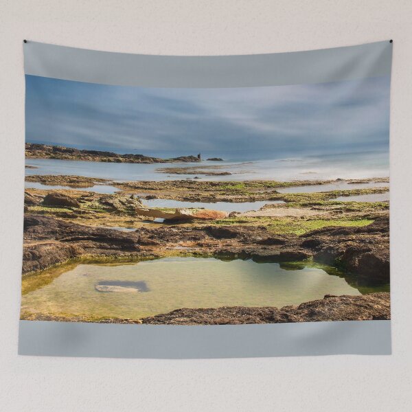 Item preview, Seascape in Malta – Tranquil Coastal Waters and Rocky Shoreline designed and sold by noport.