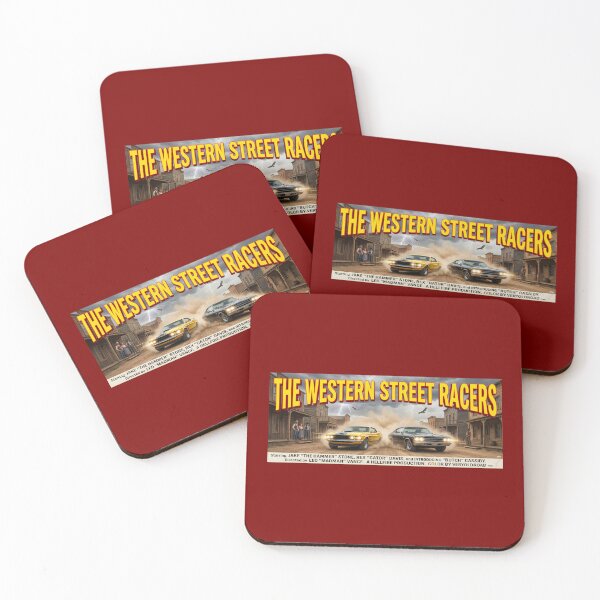 Item preview,  ROAD MOVIE POSTER THE WESTERN STREET RACERS 1969 designed and sold by VERYOLDROAD BY AXTON BROWNING .