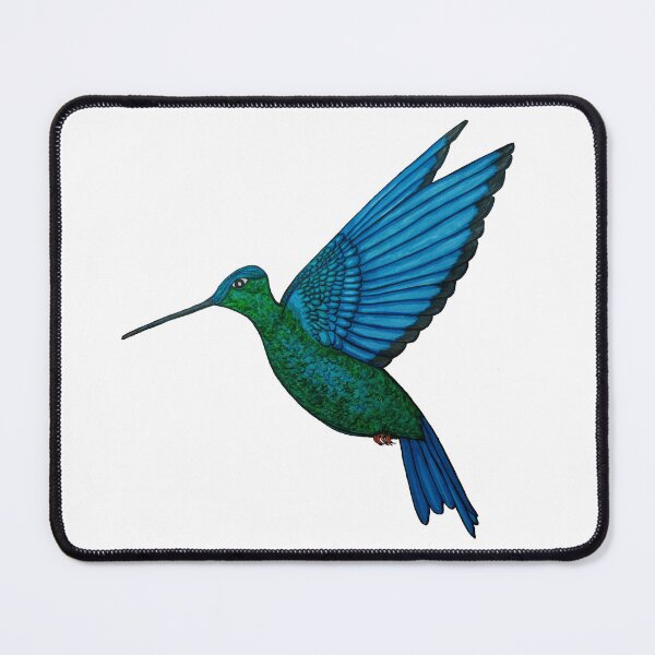 Item preview, Great Sapphirewing Hummingbird designed and sold by RainbowOma.