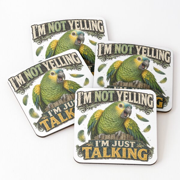 Item preview, Funny Parrot Talking Loud Design designed and sold by HippyRikky.