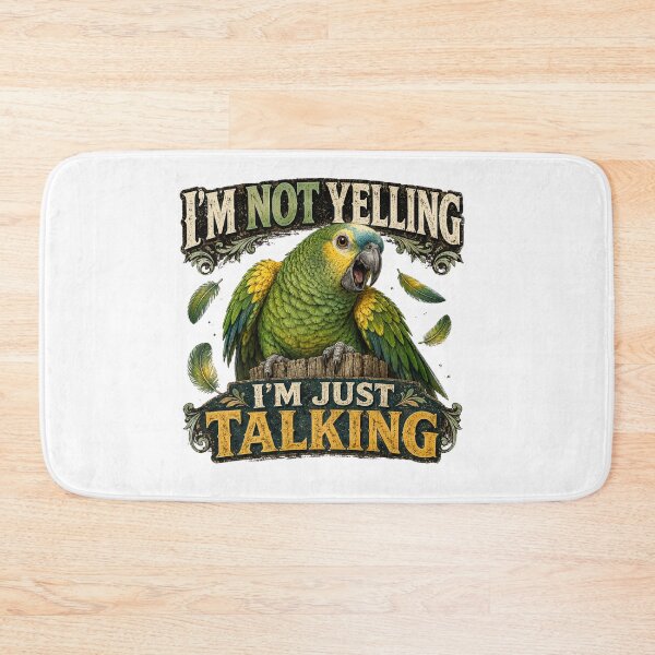 Item preview, Funny Parrot Talking Loud Design designed and sold by HippyRikky.