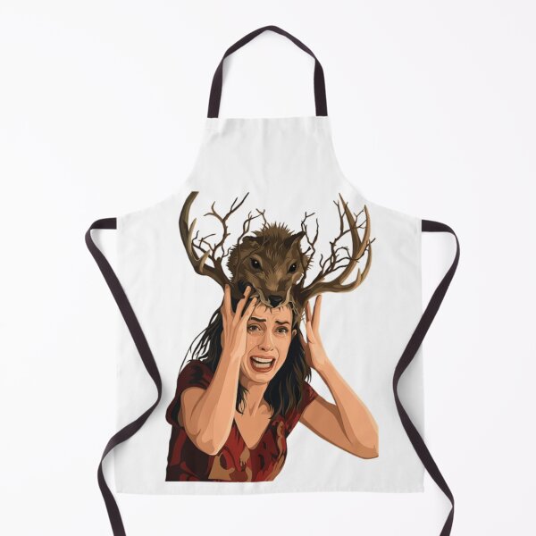 Item preview, Crying Antler Woman Folk Horror Art Design designed and sold by LittleRogerChin.