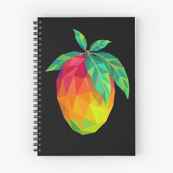 Item preview, Low Poly Mango Geometric Fruit Art Vintry Off  designed and sold by VintryOff.