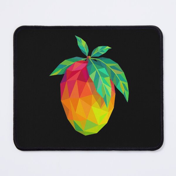 Item preview, Low Poly Mango Geometric Fruit Art Vintry Off  designed and sold by VintryOff.