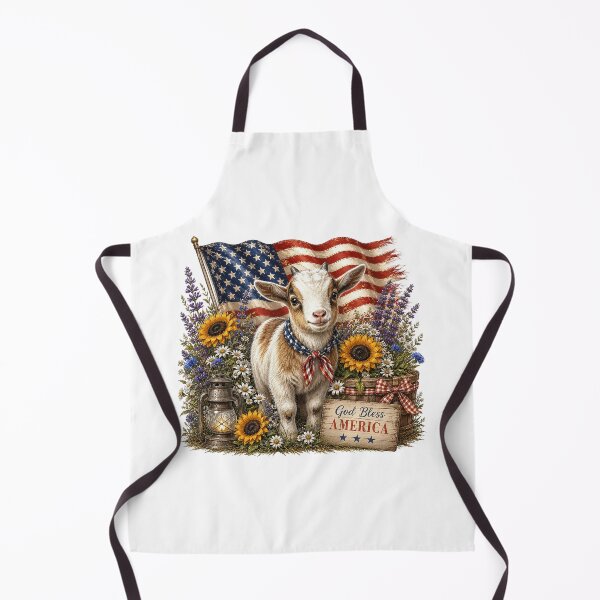 Item preview, Patriotic Baby Goat designed and sold by PetalGarden.