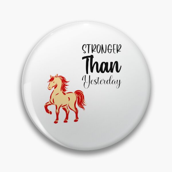 Item preview, Elegant Golden Horse Silhouette – Majestic Stallion Vector Art on Black Background Positive vibe good quote Stronger than yesterday red horse designed and sold by JessLamunn89.