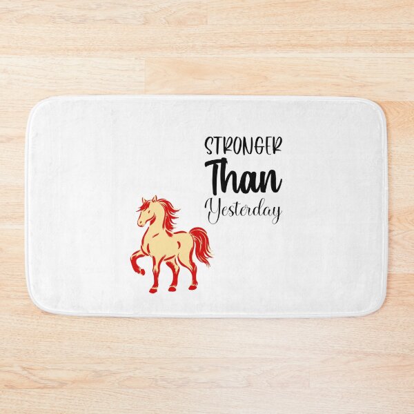 Item preview, Elegant Golden Horse Silhouette – Majestic Stallion Vector Art on Black Background Positive vibe good quote Stronger than yesterday red horse designed and sold by JessLamunn89.