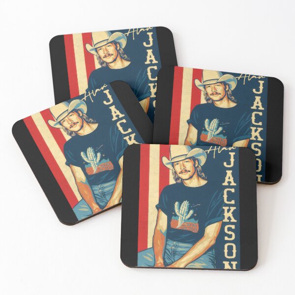 Item preview, Alan Jackson ---- Original Retro Fan #9379 designed and sold by pple-frame.