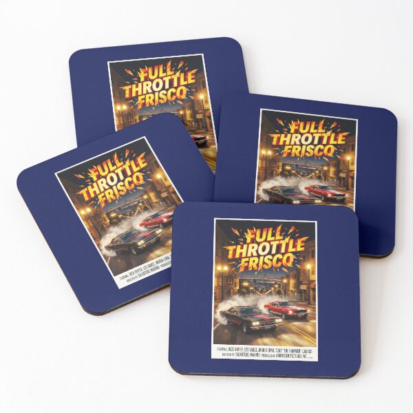 Item preview, ROAD MOVIE POSTER FULL THROTTLE FRISCO 1968 designed and sold by VERYOLDROAD BY AXTON BROWNING .