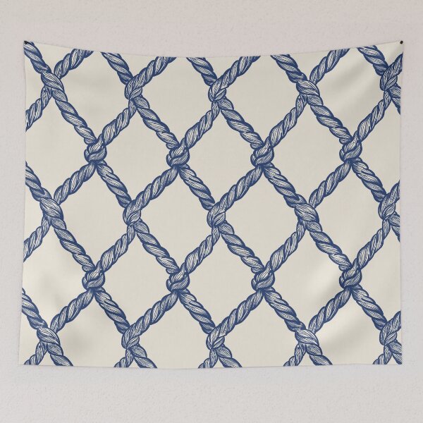 Item preview, Navy Harbor Rope Network designed and sold by Little Wimbly.